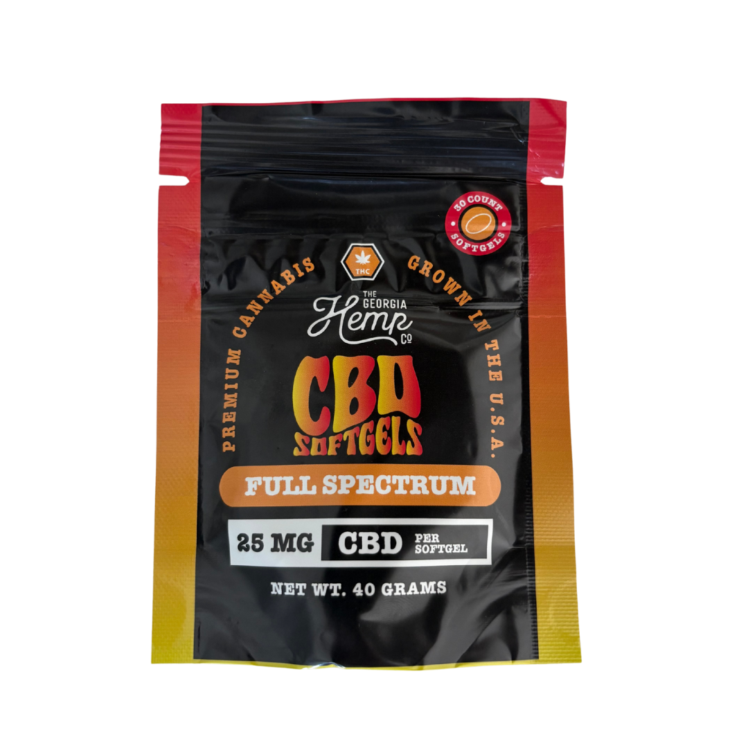 CBD Softgels - 25mg (30ct)